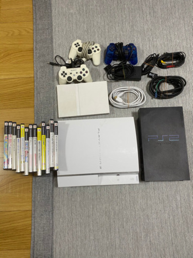 最終値下げ！！！自粛中におすすめ！PS3本体、PS2薄型、PS2カセット15枚　PS2本体