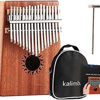 新品未開封カリンバ 17キー 親指ピアノ