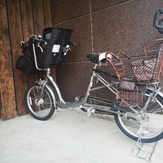 子ども乗せ自転車 3人乗り