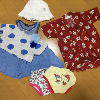 ベビー服女の子用🌻夏物【サイズ80〜90】の画像