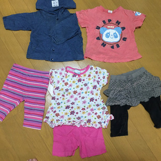 ベビー服女の子用🌻夏物【サイズ80〜90】の画像
