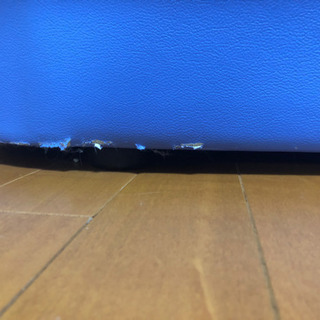 ソファー　2人掛け　おしゃれ　水色の画像