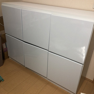【美品】白い収納棚 