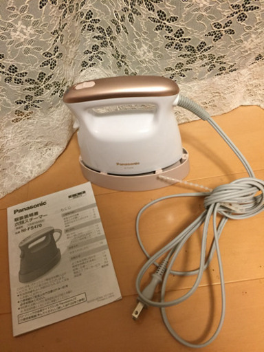 パナソニック 衣類スチーマー NI-FS470 ピンクゴールド