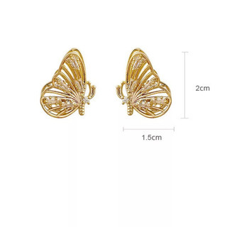 新品　ピアス　可愛い　蝶　蝶々　アクセサリー　バタフライ　バタフライピアスの画像
