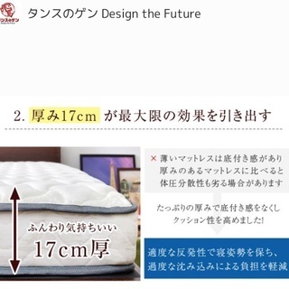 セミダブルマットレスの画像