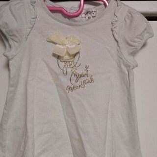 ジルスチュアート リボン Tシャツ カットソー 水色
