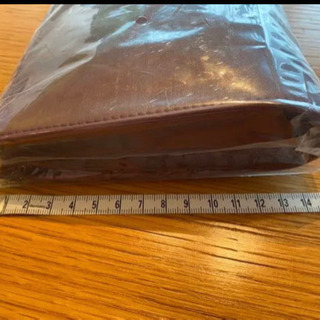 【新品・未開梱】マレーシア航空ビジネスクラスのレザーポーチの画像