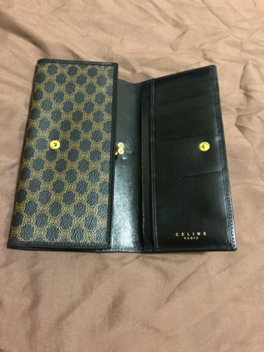 CELINE  マカダム柄　財布