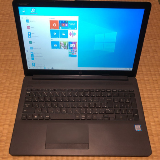 HP 250 G7 Core i3 7thGen 7020U メモリ8GB SSD 128GB Windows10 オフィスインストール