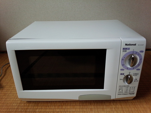 電子レンジ　National NE-S340F 2007年製