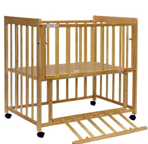 【美品】ヤトミ ハピネス ベビーベッド ネルネル ミニ ベビーベッド ヤトミ ハピネス ミニベビーベッドネルネル