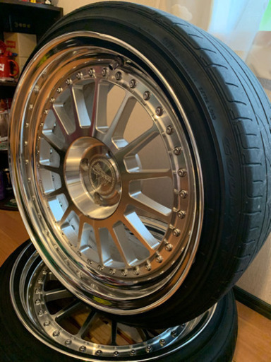 バラマンディ 17インチ 4穴 100 4本セット シビック