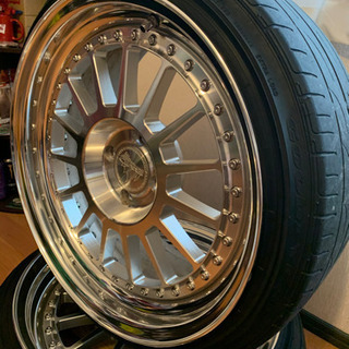 バラマンディ 17インチ 4穴 100 4本セット シビック