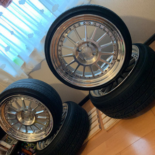 バラマンディ 17インチ 4穴 100 4本セット シビックの画像