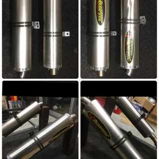 スズキ TL1000S 社外 アクラポヴィッチ フルエキマフラーの画像