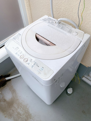 【日時指定あり】SHARP 全自動洗濯機　4.5キロ