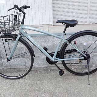 ギヤ付き 街乗りボブキャット 自転車 マルイシ 丸石自転車 27