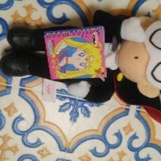 レトロ　未使用ぬいぐるみ3体　楽しいムーミン一家ラブラブウェディング＋一休さんさよちゃん＋タキシード仮面の画像