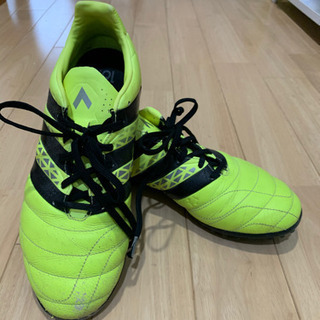 アディダスサッカートレーニングシューズ 27.5 イエロー