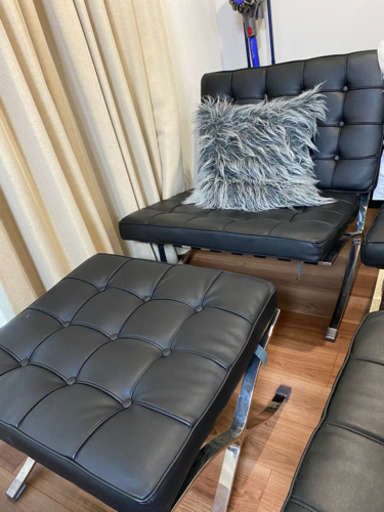 値下げ可能！美品なバルセロナチェア！購入から半年程です！