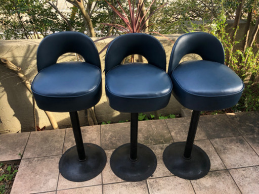 バー　スナック※スツール3点セット　カウンターチェア　開業