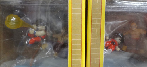 未開封品★フィギュア ドラゴンボール つながるケース2 ジオラマ 天下一武道会編 全8種セット　孫悟空 VS クリリン 他 ブルマ ラ