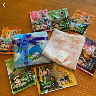 【新品】ハンカチセットand入浴剤