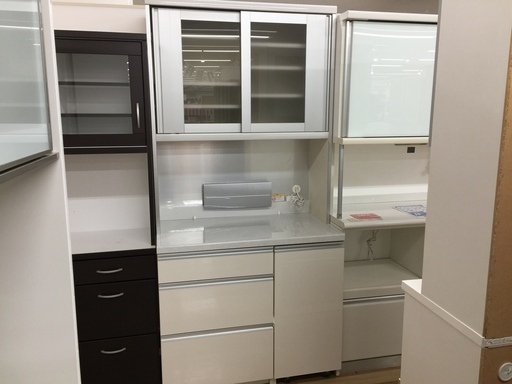 Pamouna　2枚スライド扉レンジボード　【トレファク岸和田店】