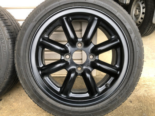 ブラックレーシング+165/55-14