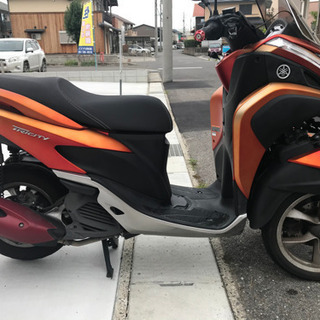 立ちゴケなし！ヤマハ　トリシティ125 色あせありの画像