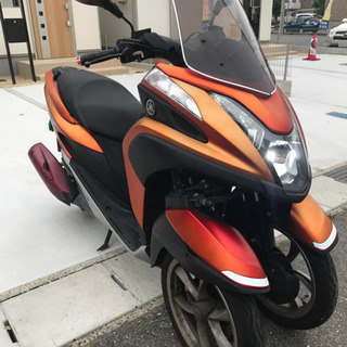 立ちゴケなし！ヤマハ　トリシティ125 色あせありの画像