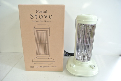 IDEA・LABEL Nostal Stove カーボン ファンヒーター グリーン