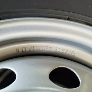 ①589番 グッドイヤー✨スタッドレス4本✨ICENAVI CARGO 145R12‼️の画像