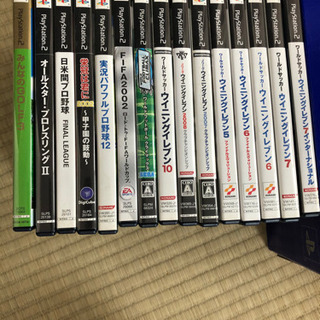 プレステ2  SPCH-30000＋ソフト41本の画像