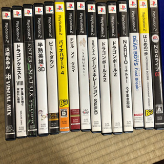プレステ2  SPCH-30000＋ソフト41本の画像