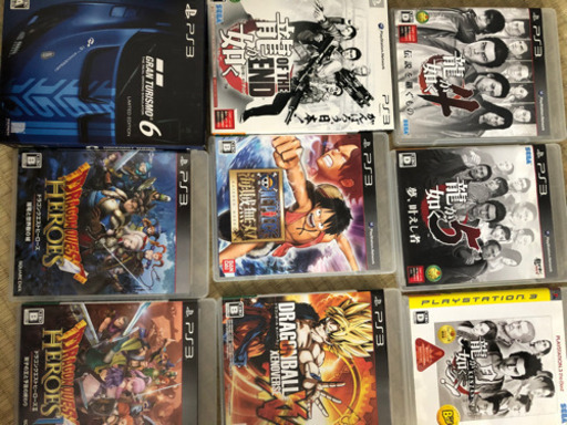 プレステ3  120GB＋ソフト18本