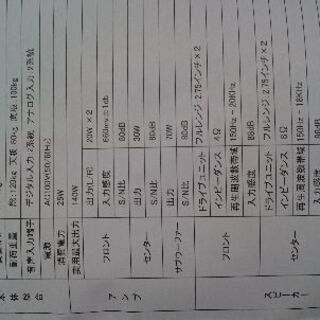 TV台スピーカーの画像