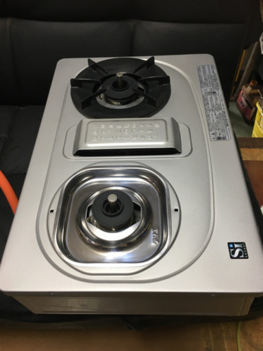 (予約済み）パロマガスコンロ　LPガス用　中古品　I C-320SF-2R