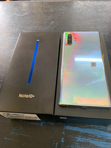 【美品】 シムフリー GALAXY Note 10+ オーラグロー