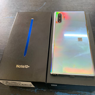 【美品】 シムフリー GALAXY Note 10+ オーラグロー