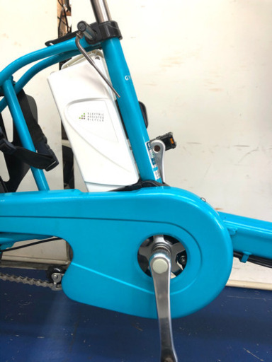 パナソニック　ギュットミニDX 20インチ 3人乗り　8.9ah 水色　電動自転車　電動アシスト