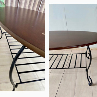 ✨インテリアハウス✨お洒落な♪ローテーブル　🚚無料配送🚚の画像