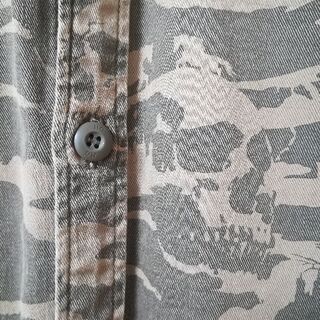 メンズシャツ〜ヒステリックグラマー  シャツ  メンズ〜Hysteric Glamour〜ミリタリーシャツの画像