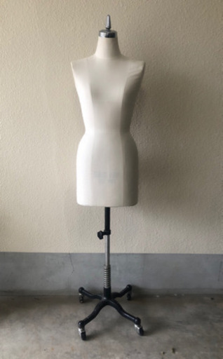 大洋工芸 AMIKO FASHIONS ドレスフォーム マネキン　トルソー　ボディ　8号 キャスター付き