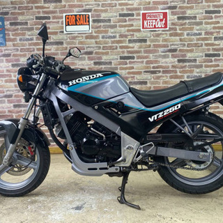 【1989年モデル最終型! 低走行美車！絶好調！書付格安!】 ホンダ VTZ250 MC15【多数画像動画有】  検)VT250F VT250Z VT250SPADA XELVIS VTRの画像