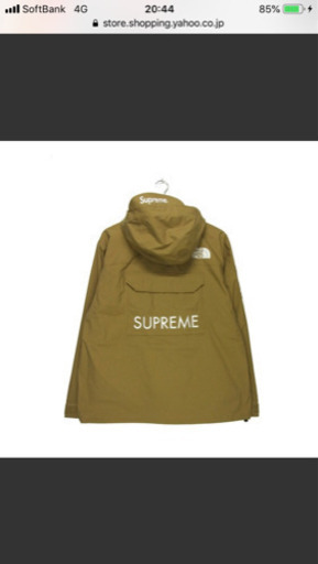 シュプリーム×ノースフェイス カーゴジャケット