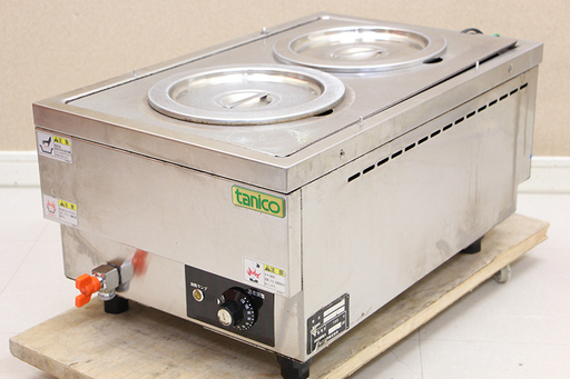 TANICO タニコー　TCW-3860E 卓上電気フードウォーマー 業務用 湯煎器 ビュッフェ バイキング 食べ放題 スープ カレー ウインナー(J673twxY)