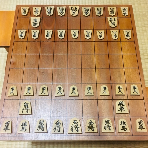 将棋盤　将棋駒　将棋駒台　セット