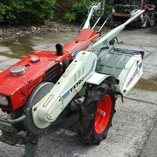 ヤンマー ディーゼル耕運機  YX 700   実働 ❢❢  調子 絶好調 ❢❢ ご希望の方にはタイヤもう1セットお付けします❢❢(お話し中)の画像